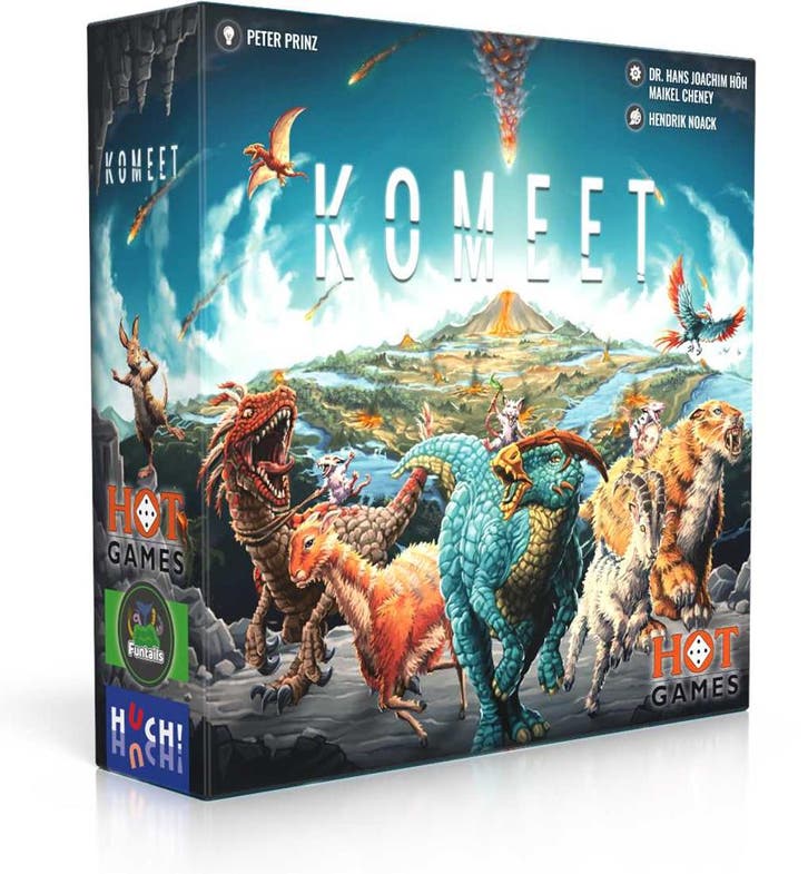 Komeet Bordspel | HOT Games - Gezelschapsspellen, Hobby en Vrije tijd, Gezelschapsspellen | Bordspellen, Nieuw, Verzenden