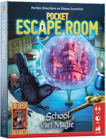 Pocket Escape Room - School van Magie | 999 Games - Puzzels, Verzenden, Nieuw