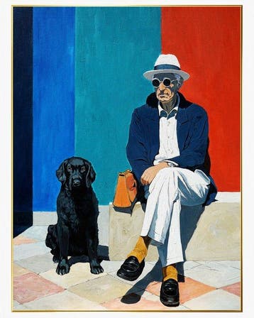 Valen - Old Man & Dog