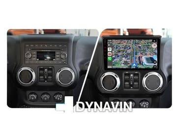 Jeep wrangler radio navigatie Carkit android 15 carplay, Ophalen of Verzenden, Nieuw