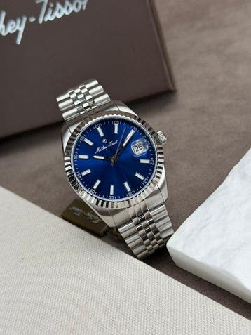 Mathey-Tissot - Blue Dial Date - Zonder minimumprijs -, Nieuw