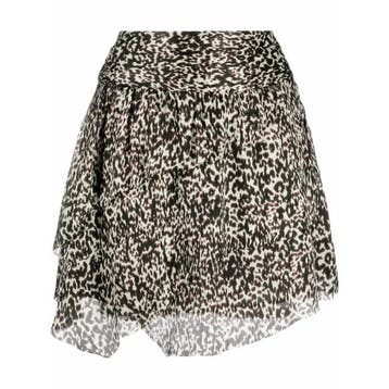 IRO • zijden mini rok Roya • M (FR40), Kleding | Dames, Rokken, Maat 38/40 (M), Verzenden, Zwart, Nieuw