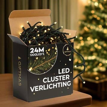 2dekans | Giftmas Kerstboomverlichting - Kerstverlichting, Ophalen of Verzenden, Zo goed als nieuw