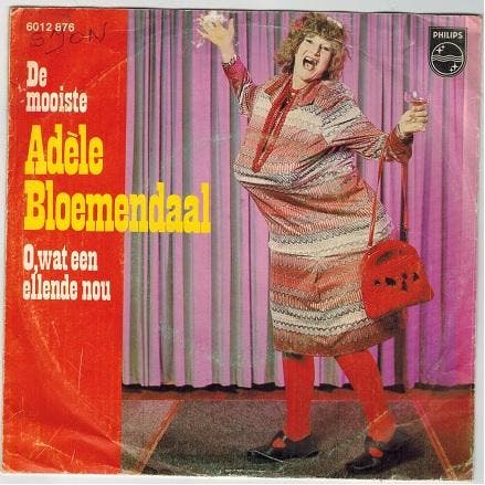 Single vinyl / 7 inch - Adele Bloemendaal - De Mooiste /..., Cd's en Dvd's, Vinyl Singles, Zo goed als nieuw, 7 inch, Nederlandstalig