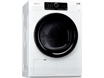 Whirlpool HSCX 80531 - Warmtepompdroger - 8 kg - Wit, Witgoed en Apparatuur, Wasdrogers, Verzenden, Zo goed als nieuw