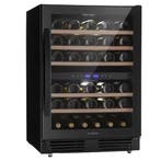 Wijnkoelkast inbouw wijnkoeler dubbel zone Vinovilla 50 Onyx, Witgoed en Apparatuur, Koelkasten en IJskasten, 85 tot 120 cm, Zonder vriesvak