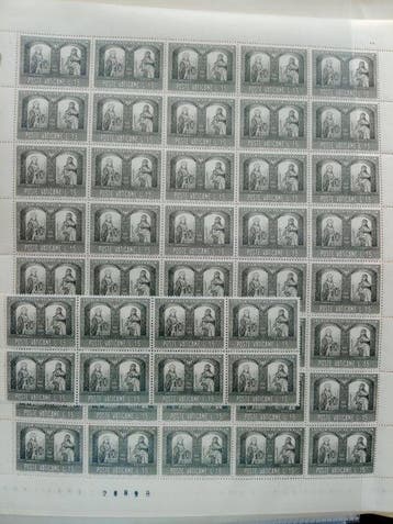 Vaticaanstad 1966/2008 - verzameling van postzegels op hele, Gestempeld