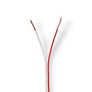 Luidsprekerkabel op rol | 100 meter, Verzenden, Nieuw