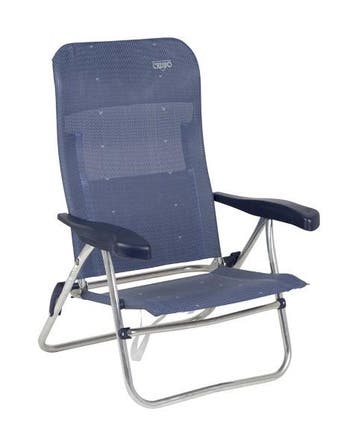 Crespo Strandstoel AL/205-M Donker Blauw (41), Ophalen of Verzenden, Nieuw