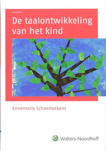 De taalontwikkeling van het kind druk 1 9789001709471, Boeken, Studieboeken en Cursussen, Verzenden, Zo goed als nieuw