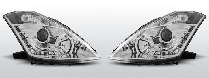 Koplampen Devil Eyes | Xenon|  Nissan 350Z 2003-2005 | chroo, Auto-onderdelen, Verlichting, Nieuw, Verzenden
