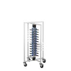 GGM Gastro | Bordenrek - tot 48 borden - Ø16-32cm - | TSGP48, Verzenden, Nieuw, Effen, Bord(en)