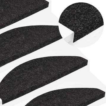 vidaXL Trapmatten zelfklevend 10 st 65x22,5x3,5 cm, Verzenden, Nieuw