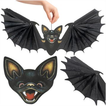 Ruhhy Hangende vleermuis Halloween decoratie met uitklapb..., Ophalen of Verzenden, Nieuw