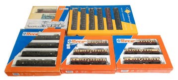 Een verzameling van diverse Roco modeltreinen, Ophalen, Gebruikt
