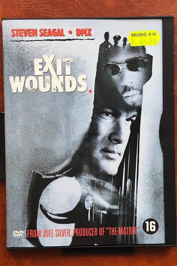 DVD Exit Wounds (2001) Steven Seagal DMX Isaiah Washington, Cd's en Dvd's, Dvd's | Actie, Verzenden