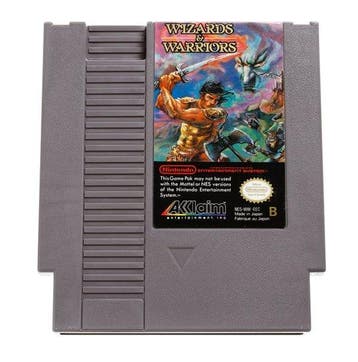 Wizards & Warriors [Nintendo NES], Spelcomputers en Games, Ophalen of Verzenden, Zo goed als nieuw