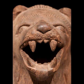 Buste van een leeuw - Fon - Benin