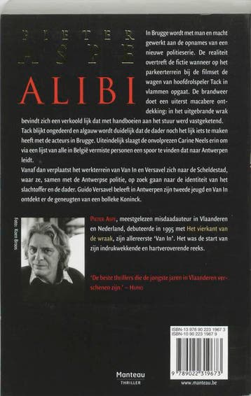 Alibi / Aspe 9789022319673 Pieter Aspe, Verzenden, Gelezen, Pieter Aspe