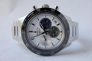 Horloge Zenith Chronomaster sport El Primero 10/21 Full set, Overige merken, Staal, Staal, Polshorloge