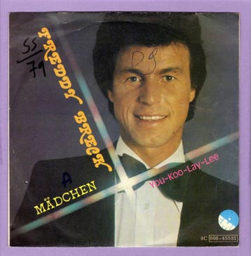 Freddy Breck – Mädchen / You-Koo-Lay-Lee (1-7-Vinyl-Single), Ophalen of Verzenden, Nieuw in verpakking