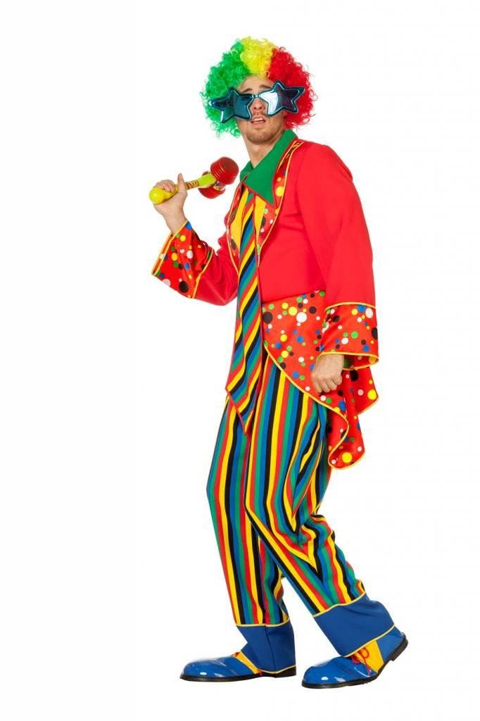 Clown kostuum man Joep, Kleding | Heren, Carnavalskleding en Feestkleding, Nieuw, Ophalen of Verzenden