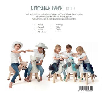Dierenkruk Haken Deel 3 - Haakpret Anja Toonen - Digitaal, Ophalen of Verzenden, Nieuw