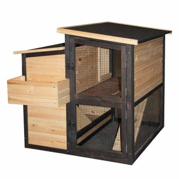 Kippenhok Woodland Cackleberry Cabin – Houten Kippenhok m., Verzenden, Nieuw, Kippenhok of Kippenren