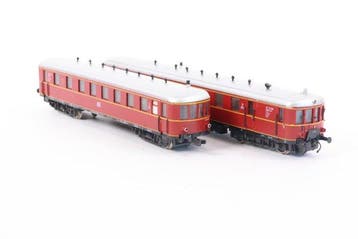 Piko H0 - Treinstel (1) - VT 33 106 + VS 145 074 - DB, Nieuw
