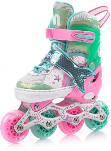Skates Inline - Kinderen - Verstelbaar - roze M 34-37, Verzenden, Nieuw