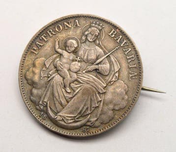 Duitsland, Beieren Ludwig II. Vereinsthaler 1867 -