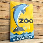 Reclamebord Zoo Antwerpen – Dolfijn, Verzenden, Nieuw