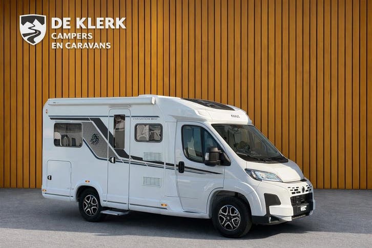 Knaus VAN TI 550 MF VANSATION, Caravans en Kamperen, Campers, Automaat, Diesel, tot en met 2, 5 tot 6 meter, Knaus, Half-integraal