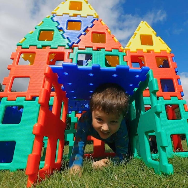Polydron XL platen, 36 delige bouwset, speelgoed bouwblokken, Kinderen en Baby's, Speelgoed | Bouwstenen, Nieuw, Overige merken