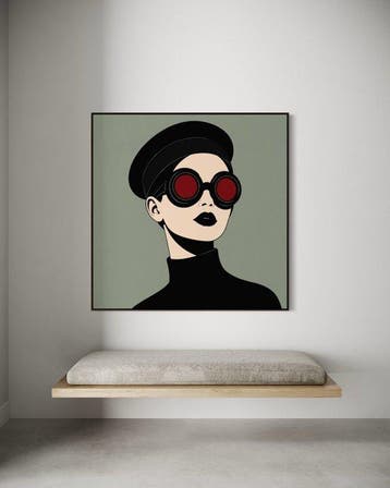 Jonathan Antony - Strike a Pose # 76. XL 1025 x 1025 mm.