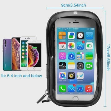 Waterdichte Fiets Telefoonhouder met Touchscreen voor Handle, Verzenden, Nieuw