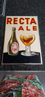 Publicité Frap. - RECTA ALE glacoide 1935 - Reclamebord -