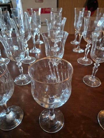 Drinkservies (30) - Kristal