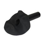 Hemelwaterafvoer 45° – 75 &amp; 90 mm, Ophalen of Verzenden, Nieuw, Zwart, Kunststof