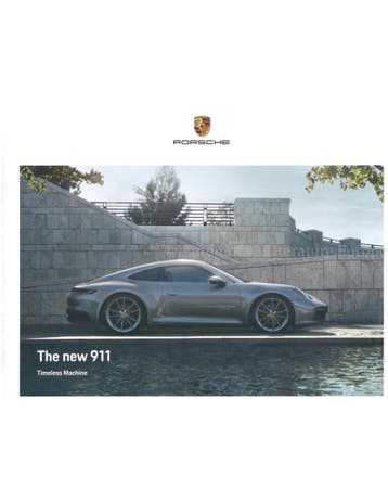 2020 PORSCHE 911 CARRERA HARDCOVER BROCHURE ENGELS, Boeken, Nieuw, Porsche, Author