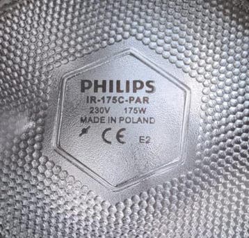 Philips Infraroodlamp PAR38 IR 175W E27 Helder warmtelamp..., Ophalen of Verzenden, Nieuw