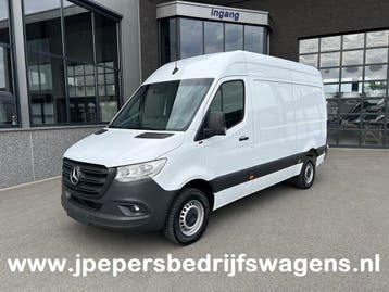 Zakelijke Lease |  Mercedes-Benz Sprinter 317 CDI L2 H2 360, Automaat, Stof, Gebruikt, Wit