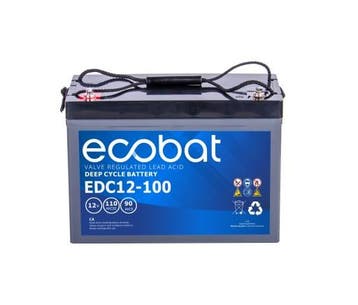 Ecobat AGM Deep Cycle accu | EDC12-100 | 12V 110Ah, Ophalen of Verzenden, Nieuw