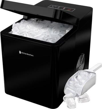 2dekans | KitchenBrothers Ijsblokjesmachine - 2.1L - 15kg/24, Huis en Inrichting, Ophalen of Verzenden, Zo goed als nieuw
