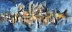 Europese school (XX) - “Luminous Echoes of Dusk”, Antiek en Kunst, Kunst | Schilderijen | Klassiek