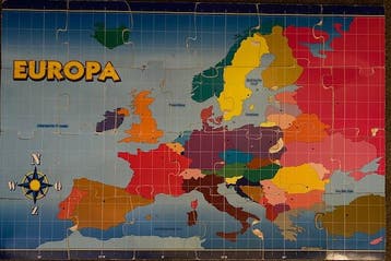 Vloerpuzzel Europa 26 stukken, Verzenden, Nieuw