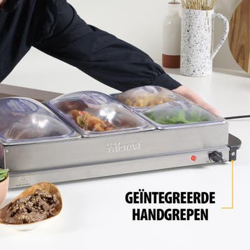 Tristar BP-6285 - Buffetwarmer 300W - Chafing dish - 2 x, Verzenden