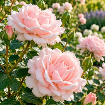 Roos ‘New Dawn’ Sierplanten, Zachtroze, Tuin en Terras, Verzenden, Overige soorten, Struik