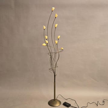 v.d. Heg vloerlamp klassiek 194 Refurbished, Ophalen, Overige materialen, Zo goed als nieuw, Klassiek