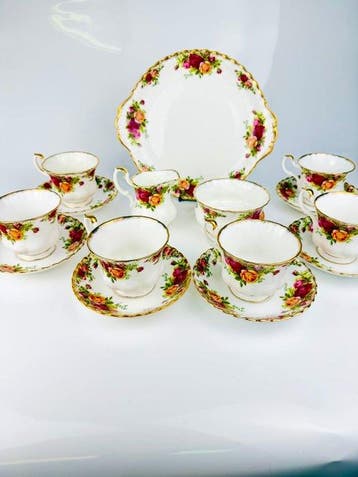 Royal Albert - Theeservies (15) - Been - Old Country Roses